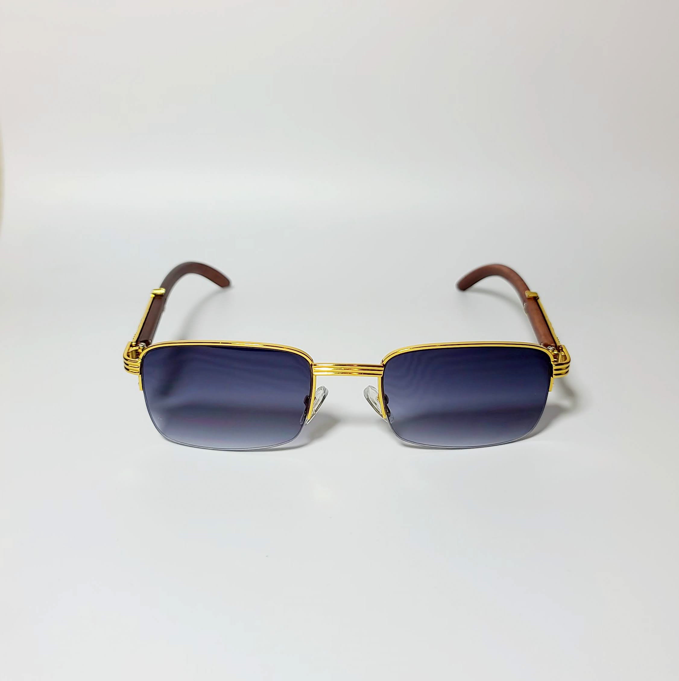 High Quality Metal Frame, Tinted Lens, Sunglasses UV400 luxury