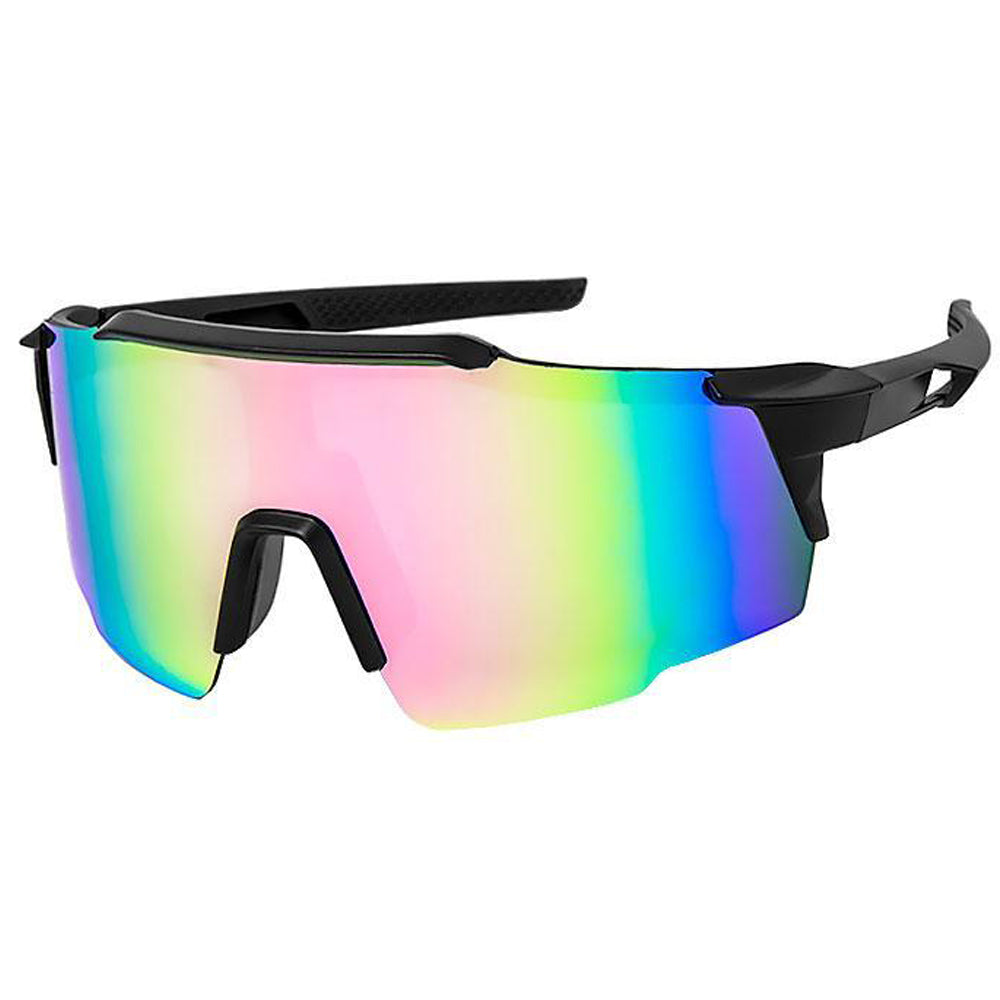 Versatile Rimless Frames Sunglasses with Vibrant Colors and RV Mirror Lenses
