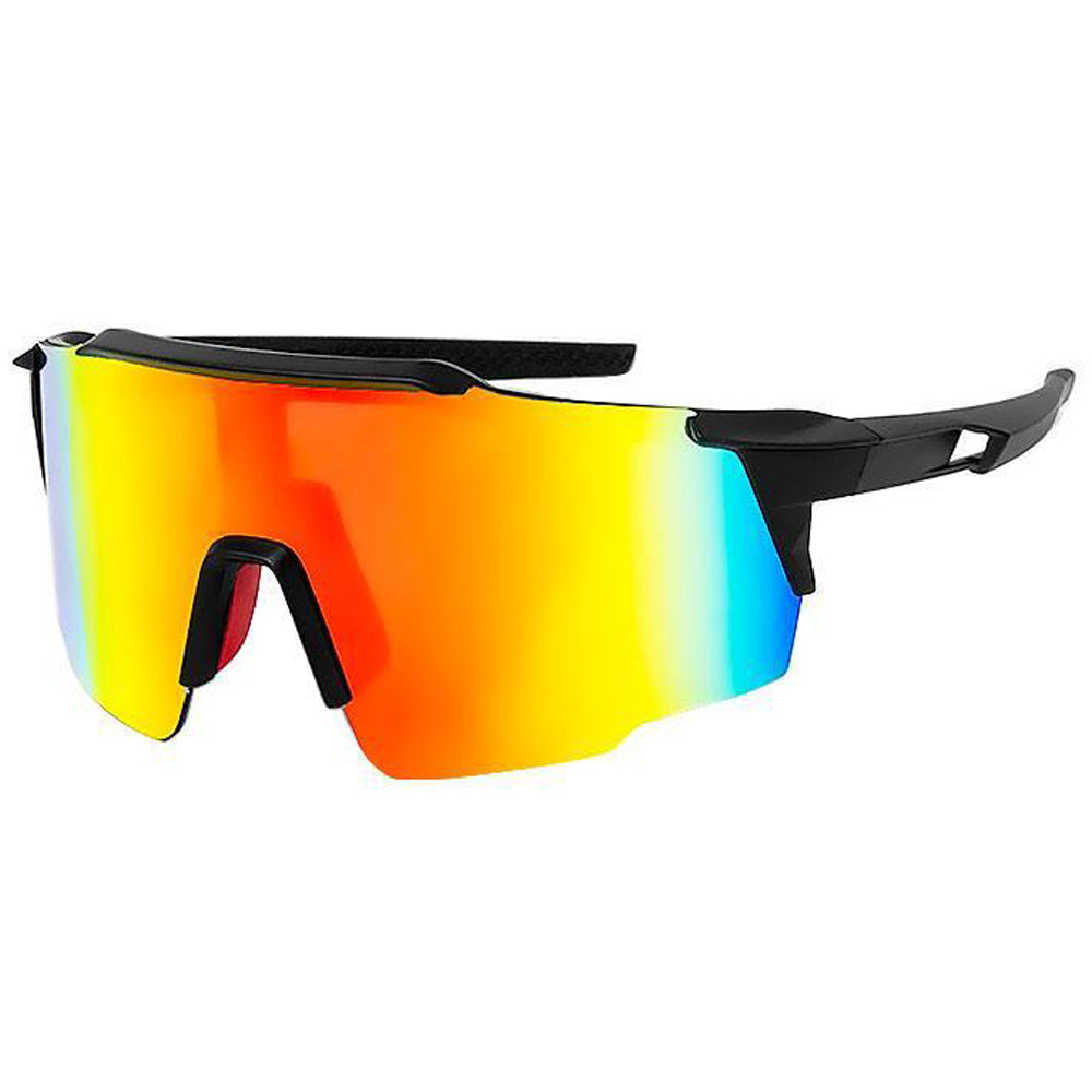 Versatile Rimless Frames Sunglasses with Vibrant Colors and RV Mirror Lenses