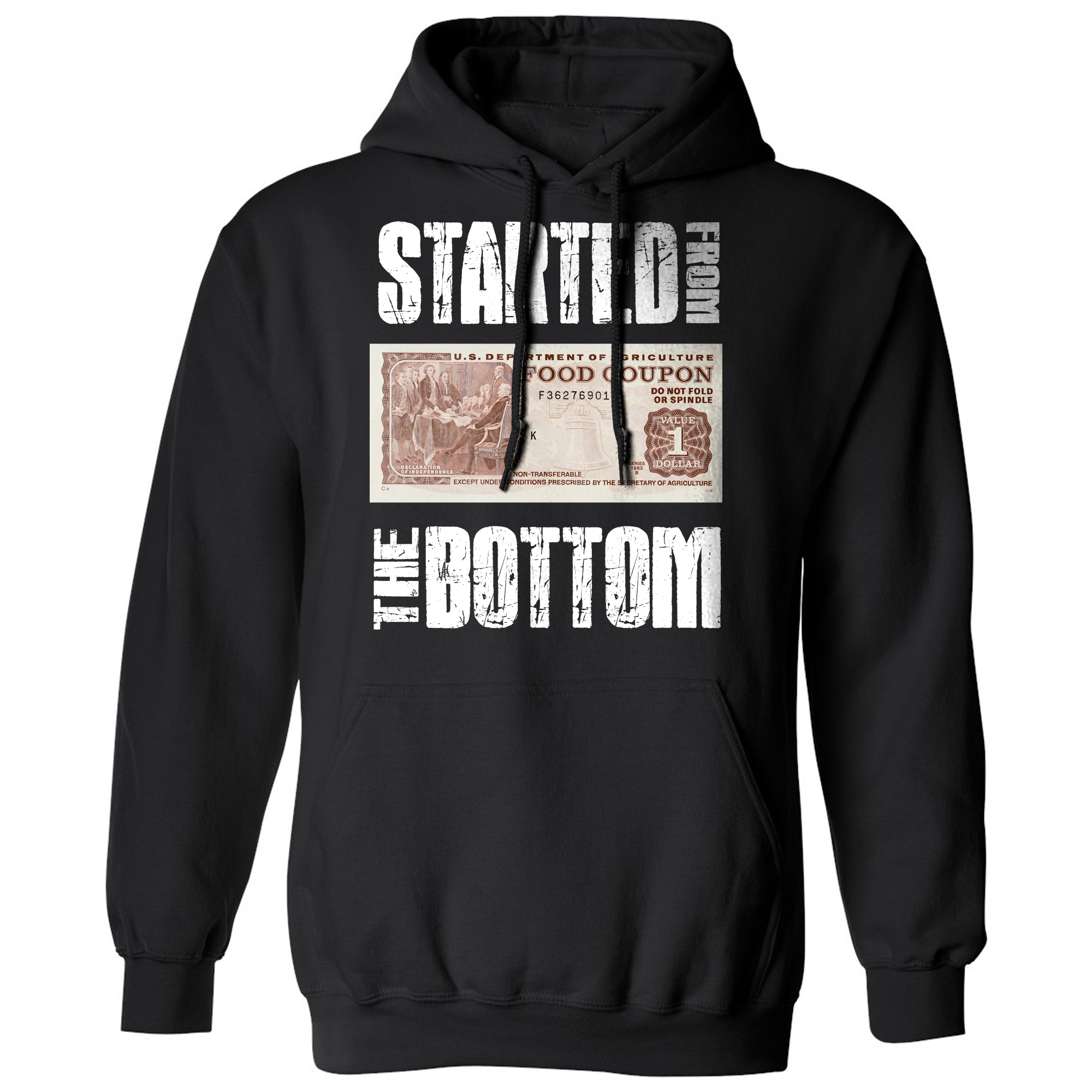 Started From The Bottom Hoodie Sweater Menswear Shirt casual comfy