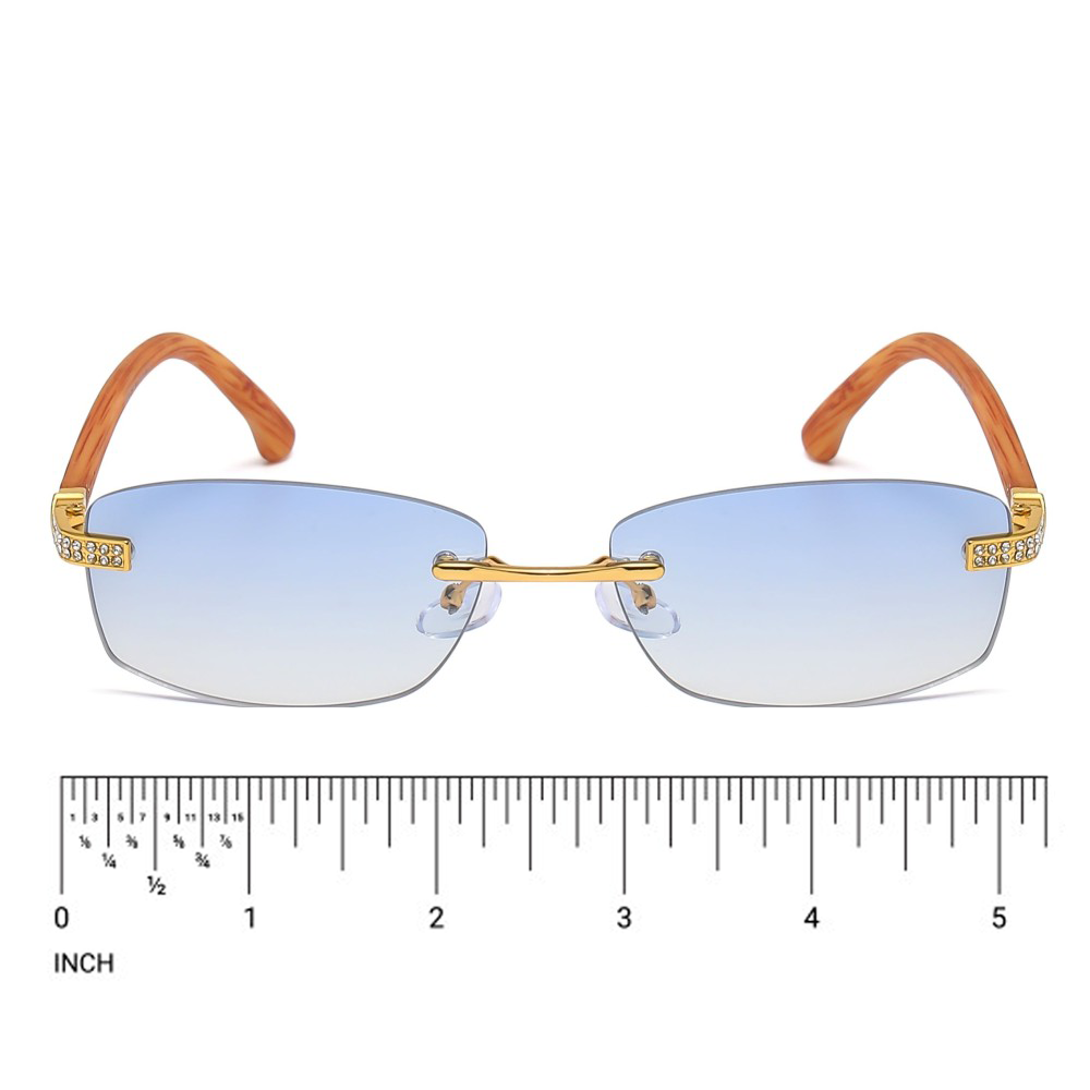 Ultra Slim Gradient Tent Lens With Stones Frames Sunglasses savage sunglass fashion accessory vintage oval