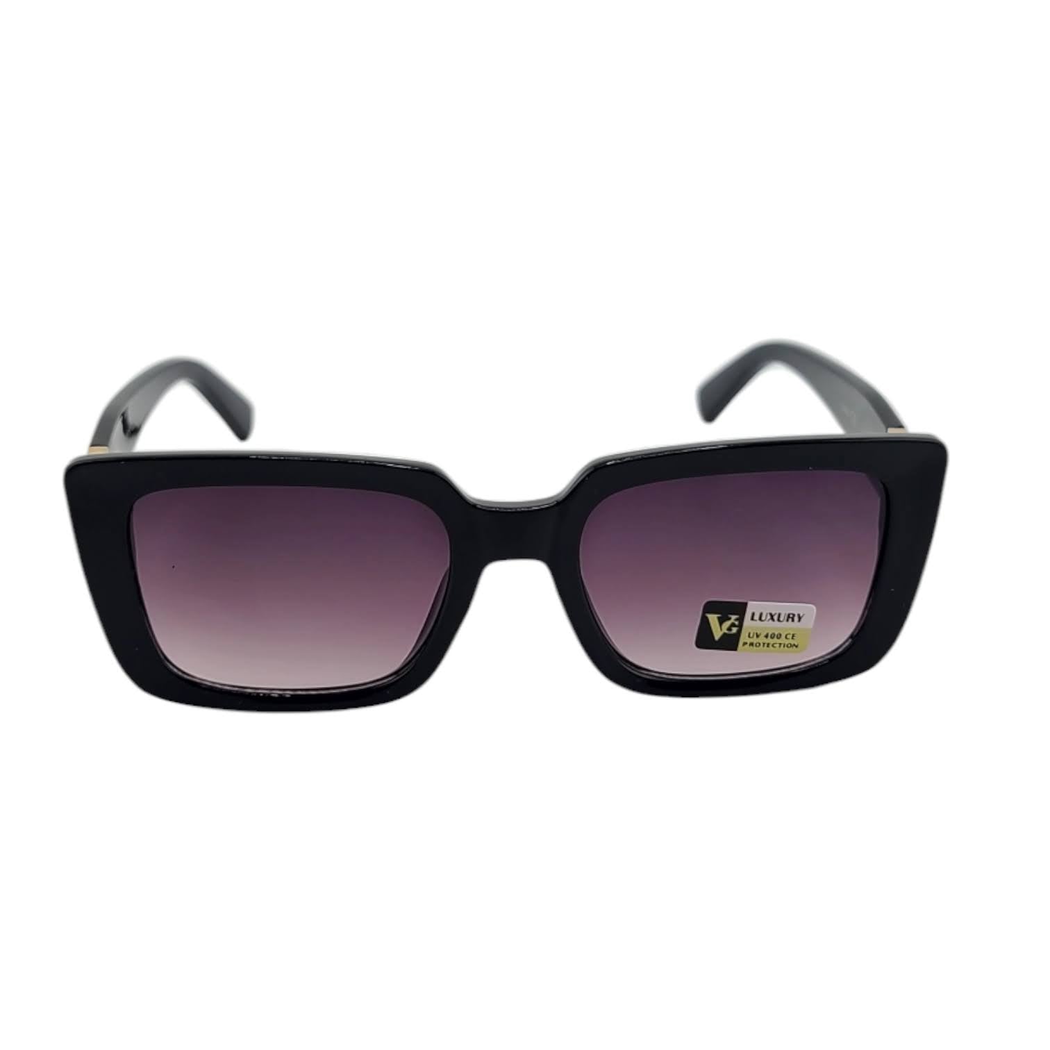 Luxury Style Square Frame Tented Sunglasses women Men fashion accessory