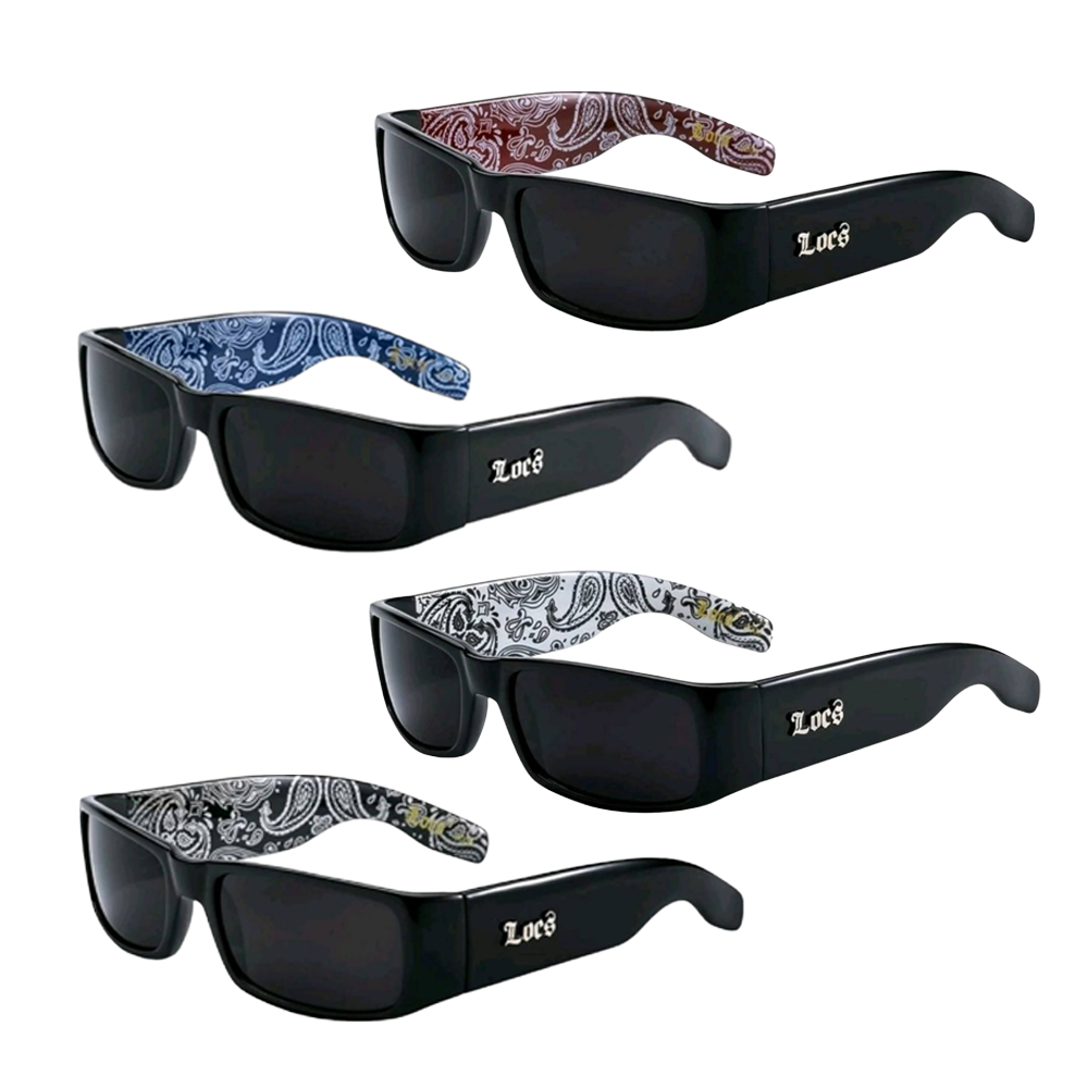 OG Slim LOCS Bandana Inside Frame Embed Sunglasses Men women savage sunglass