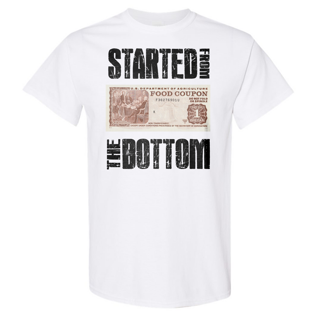 Started From The Bottom T Shirt casual comfy