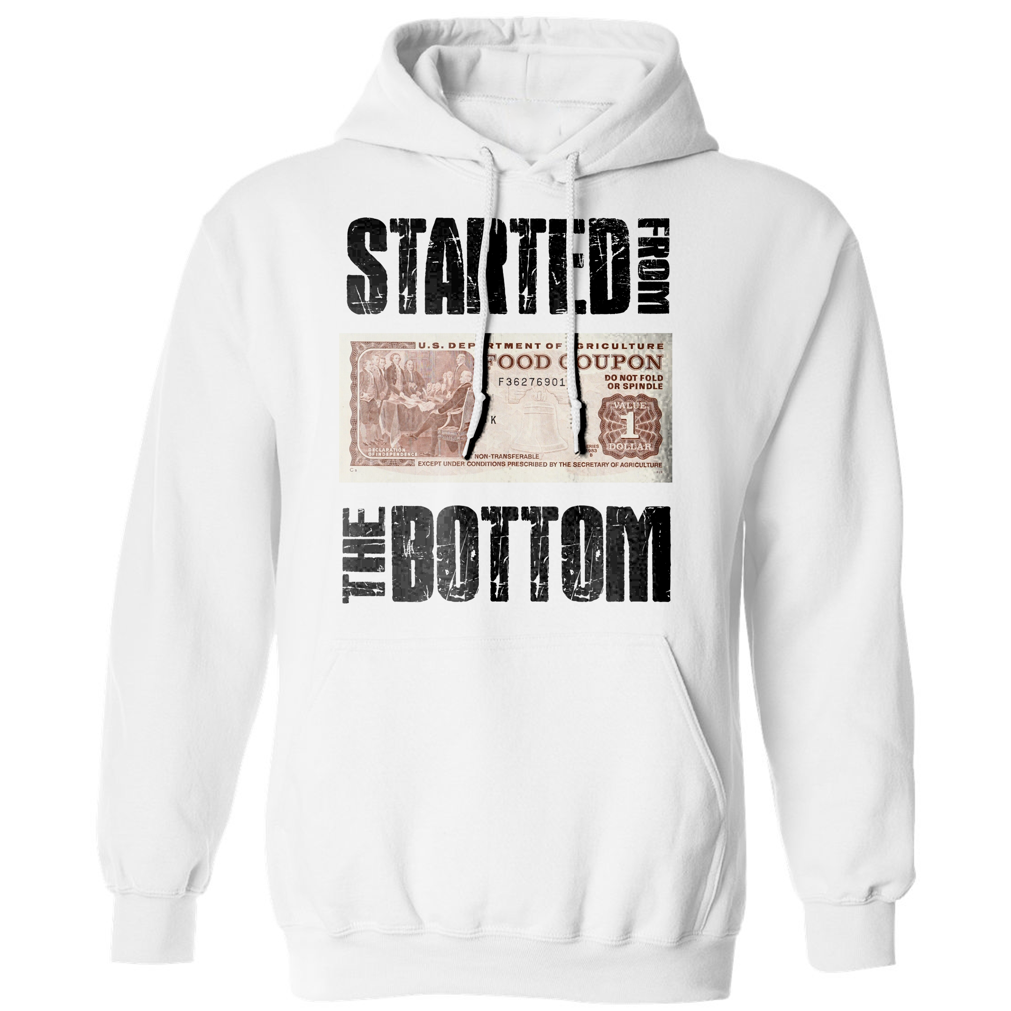 Started From The Bottom Hoodie Sweater Menswear Shirt casual comfy