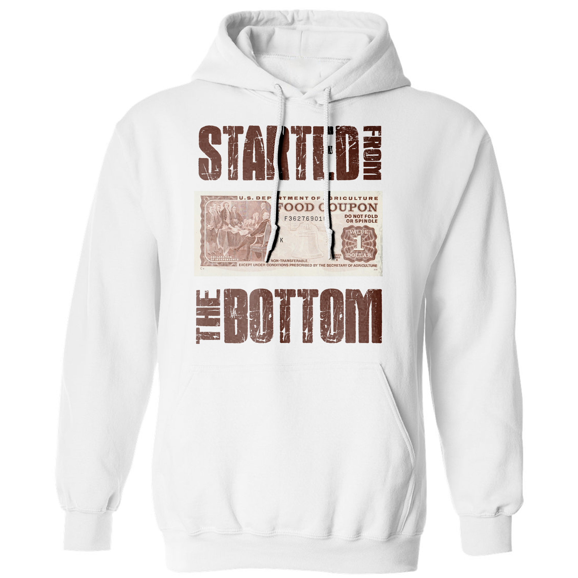 Started From The Bottom Hoodie Sweater Menswear Shirt casual comfy