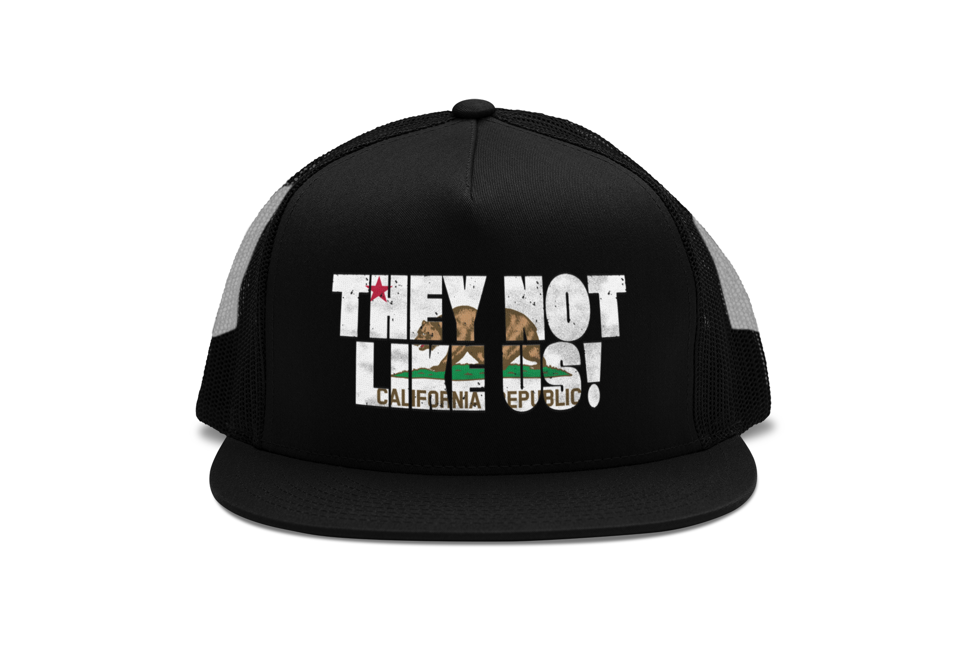 Not Like Us Trucker Hat Ventage Snapback Cap