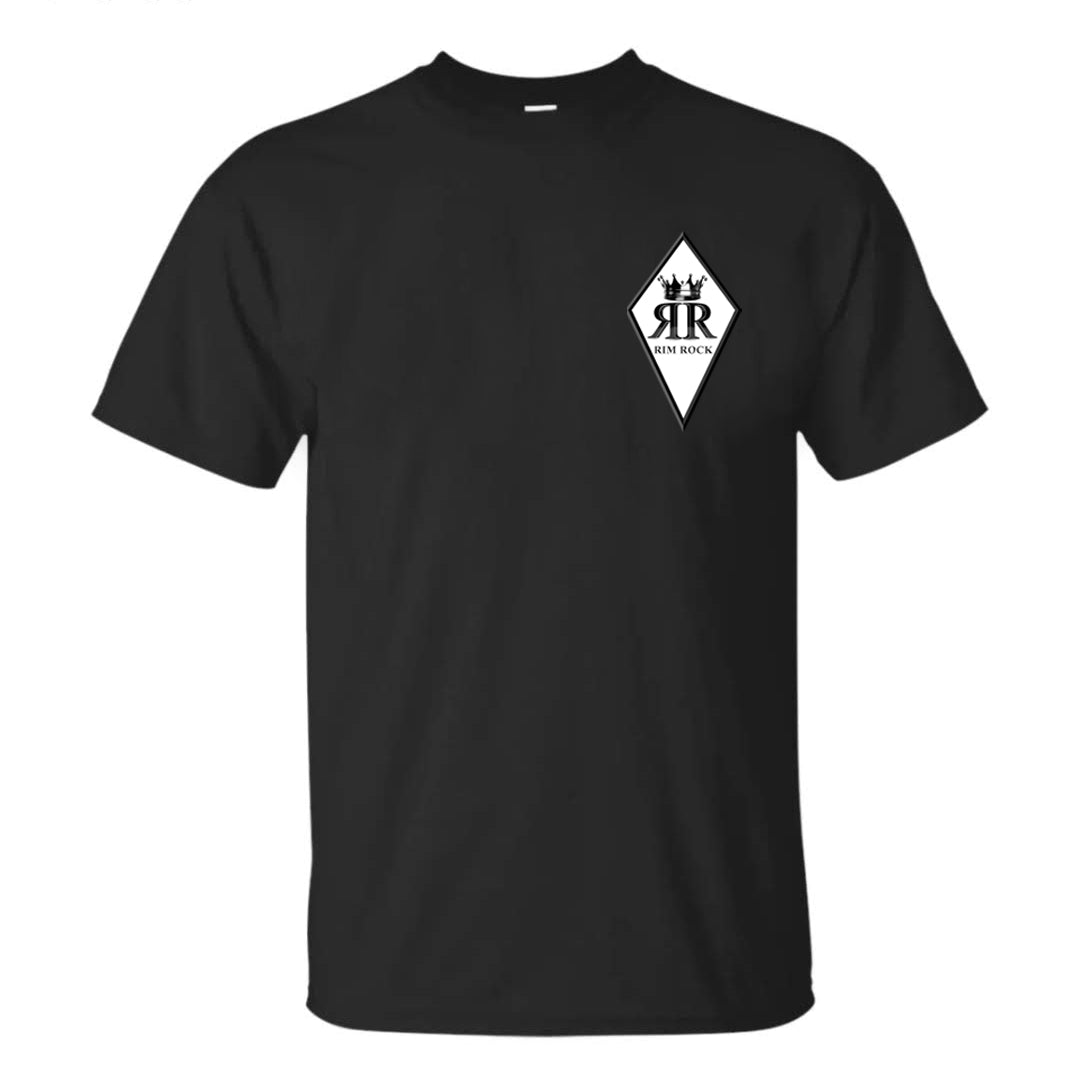 RimRock White Diamond/Black Logo T Shirt
