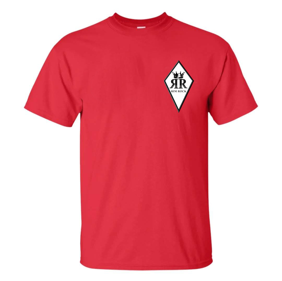 RimRock White Diamond/Black Logo T Shirt