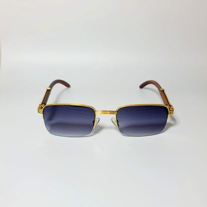 High Quality Metal Frame, Tinted Lens, Sunglasses UV400