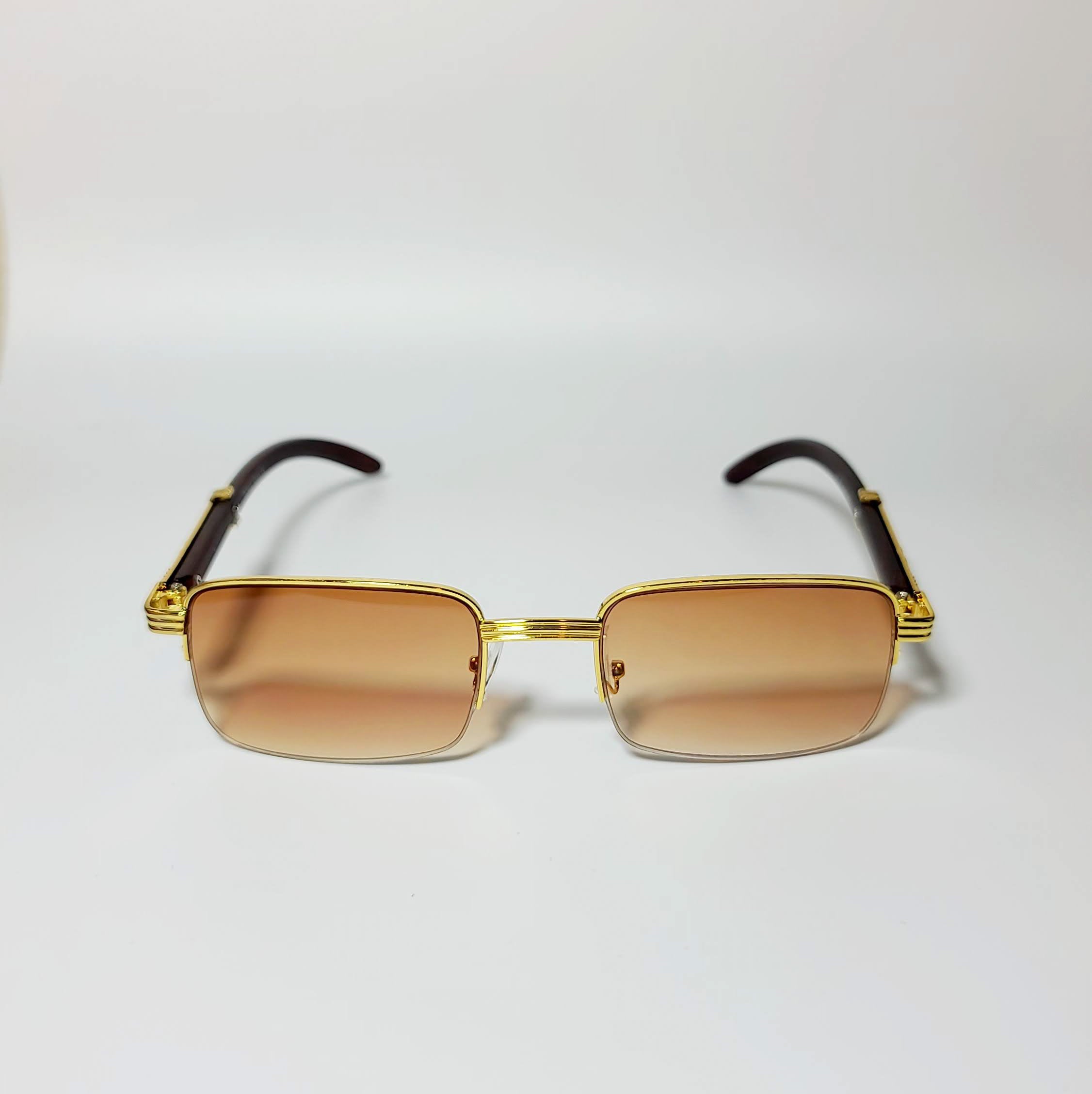 High Quality Metal Frame, Tinted Lens, Sunglasses UV400