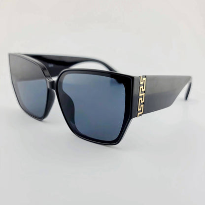 Oversized Big Cat Eye Thick Frame Luxury Women Men UV400 Sunglasses