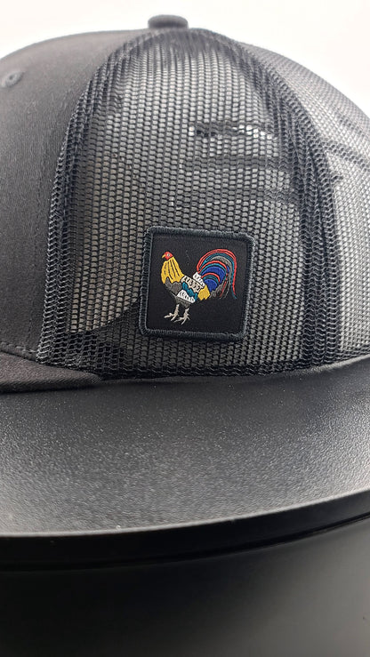 Trucker Cap Rooster Chicken Embroidered Snapback Hat