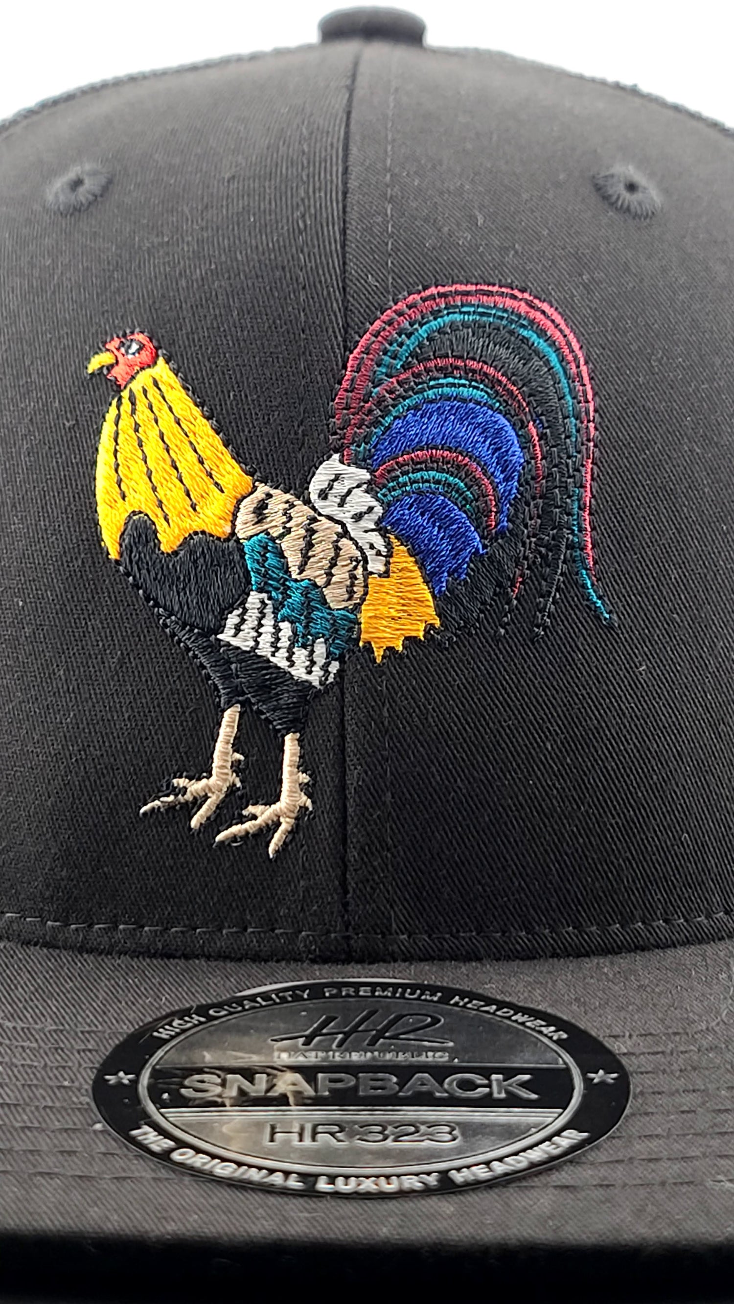 Trucker Cap Rooster Chicken Embroidered Snapback Hat