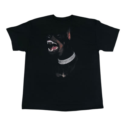 Dobermann Pincher Iced Out Teeth and Chain T Shirt