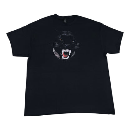 Black Panther Iced Out Teeth and Chain T Shirt
