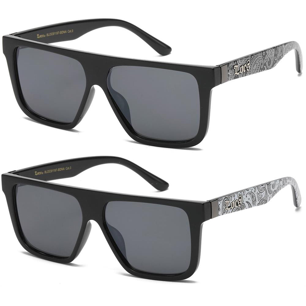 LOCS OG Bandana Outside Frame Embed Sunglasses Men  women savage sunglass