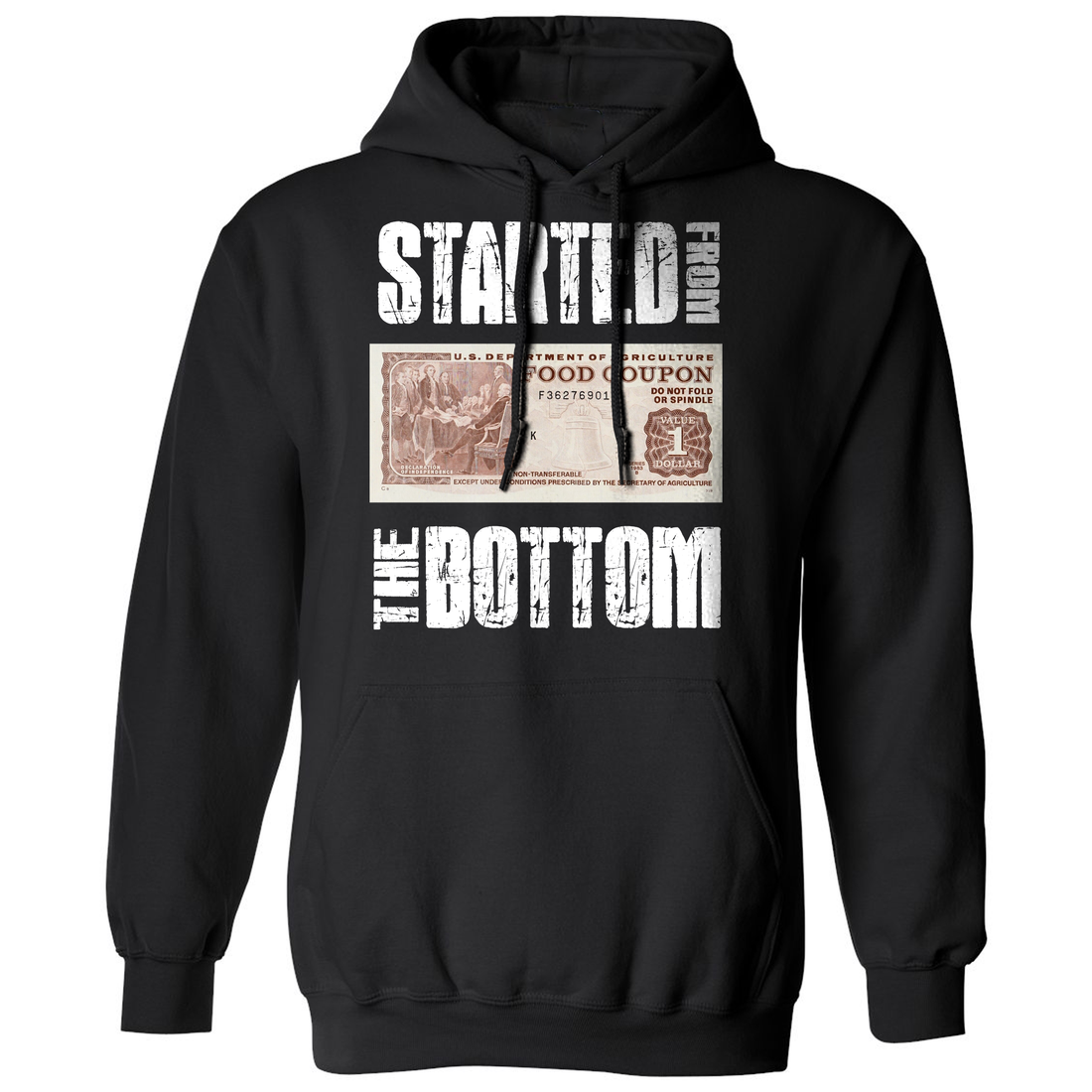 Started From The Bottom Hoodie Sweater Menswear Shirt casual comfy