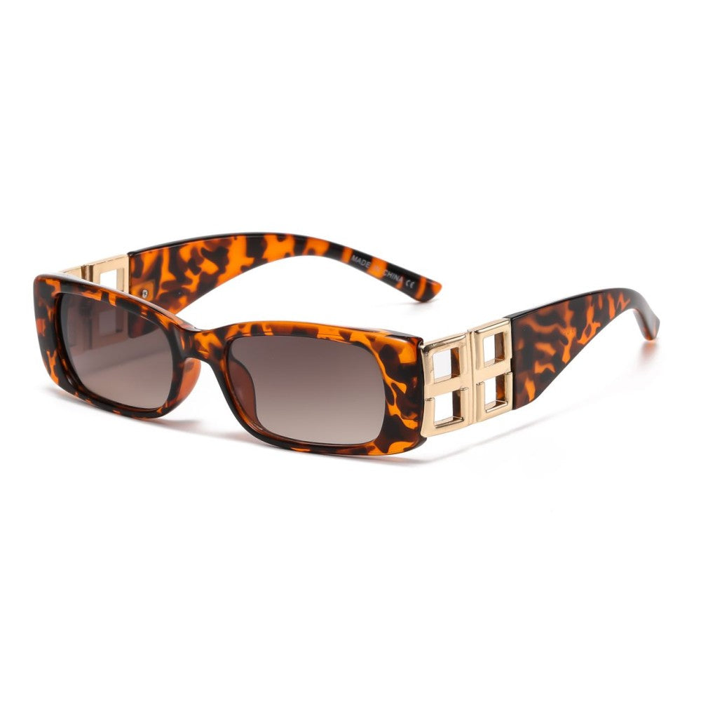 Small Square Frame Sunglasses Women Retro Rectangle Cat Eye Sun Glasses Men Shades