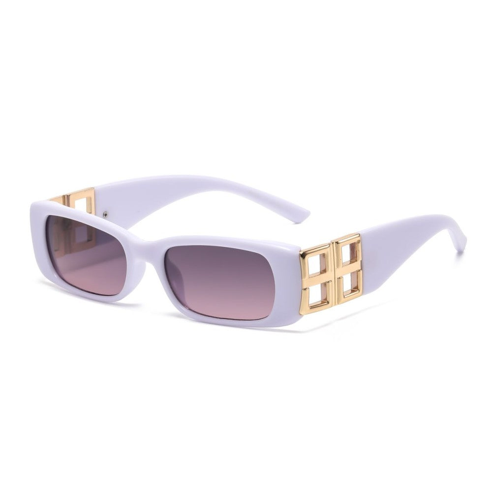 Small Square Frame Sunglasses Women Retro Rectangle Cat Eye Sun Glasses Men Shades