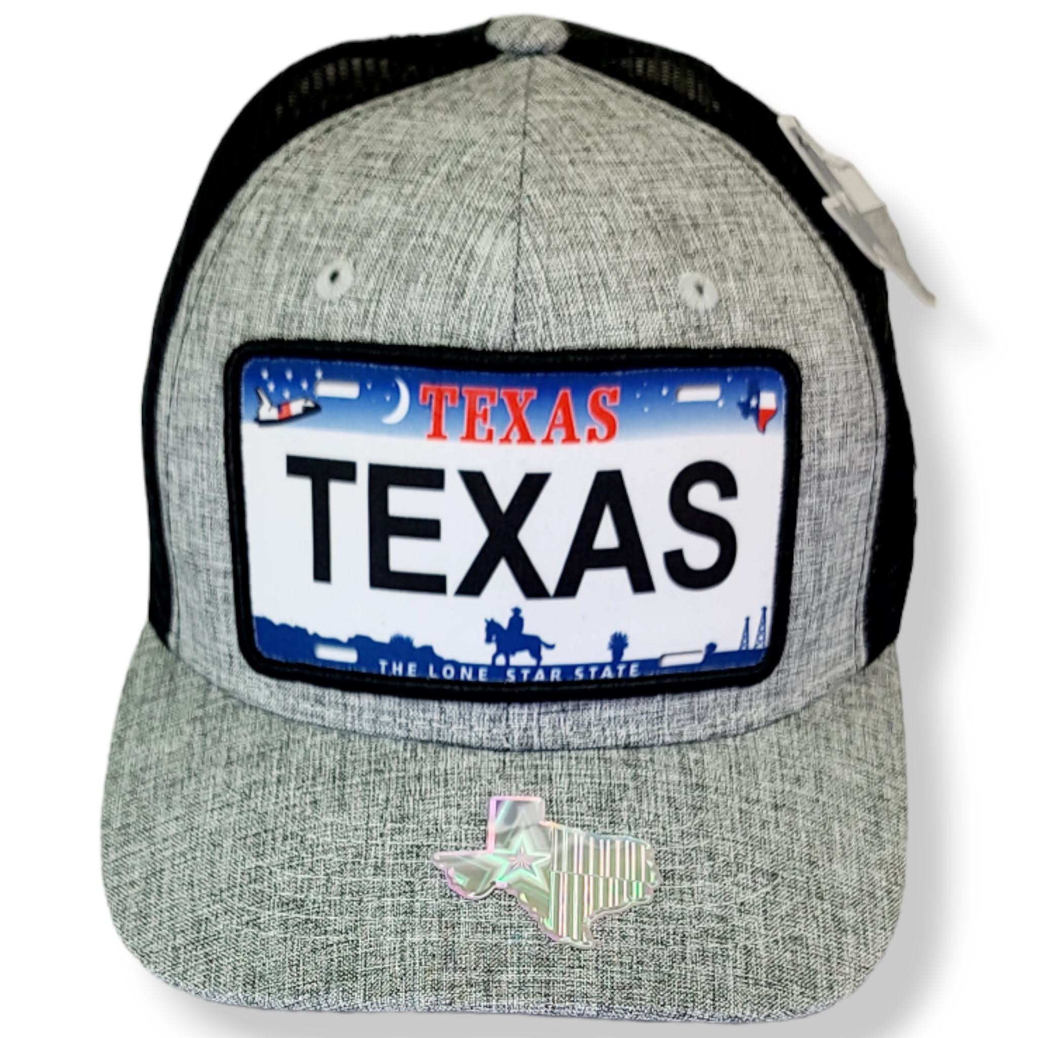 Texas License Plate Hat Snapback Cap