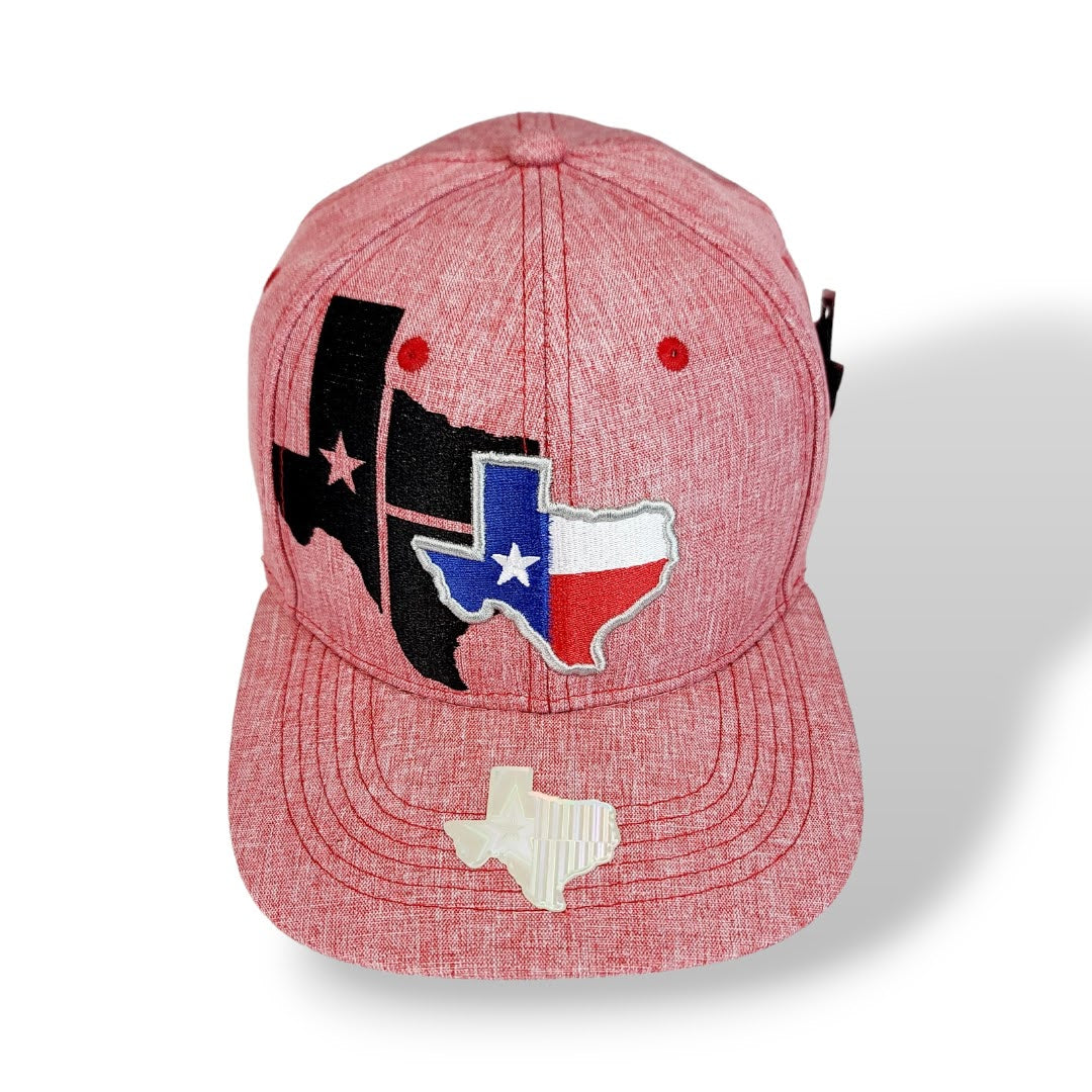 Denim Style Texas State Hat Snapback Cap