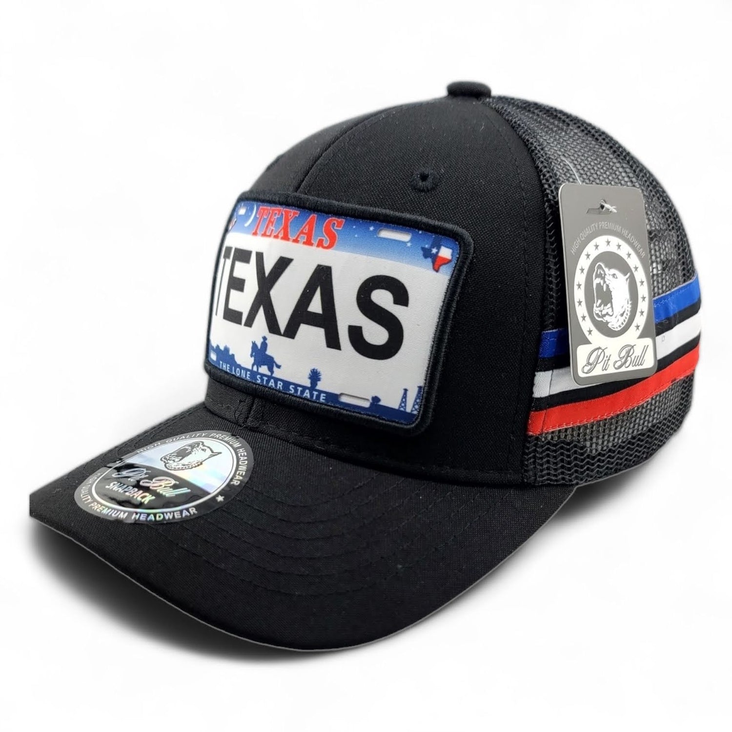 Texas License Plate Hat Snapback Cap