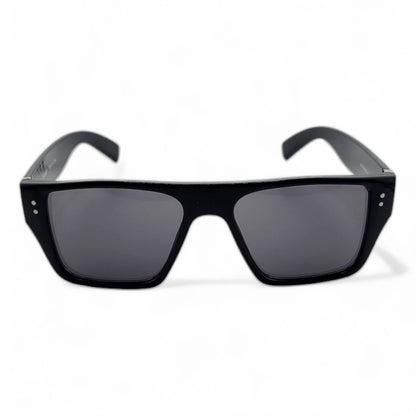 Stylish Black Frame with Color Lens Big Blocks Sunglasses  UV400