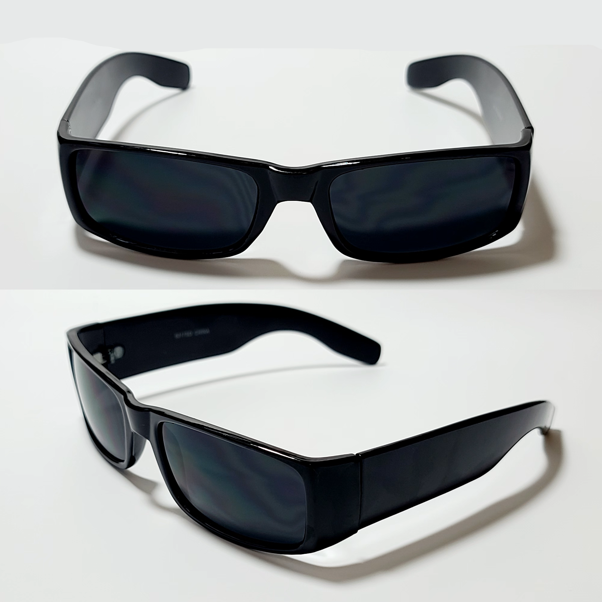 OG Slim Fit Wrap Around Trendy Super Dark Sunglasses