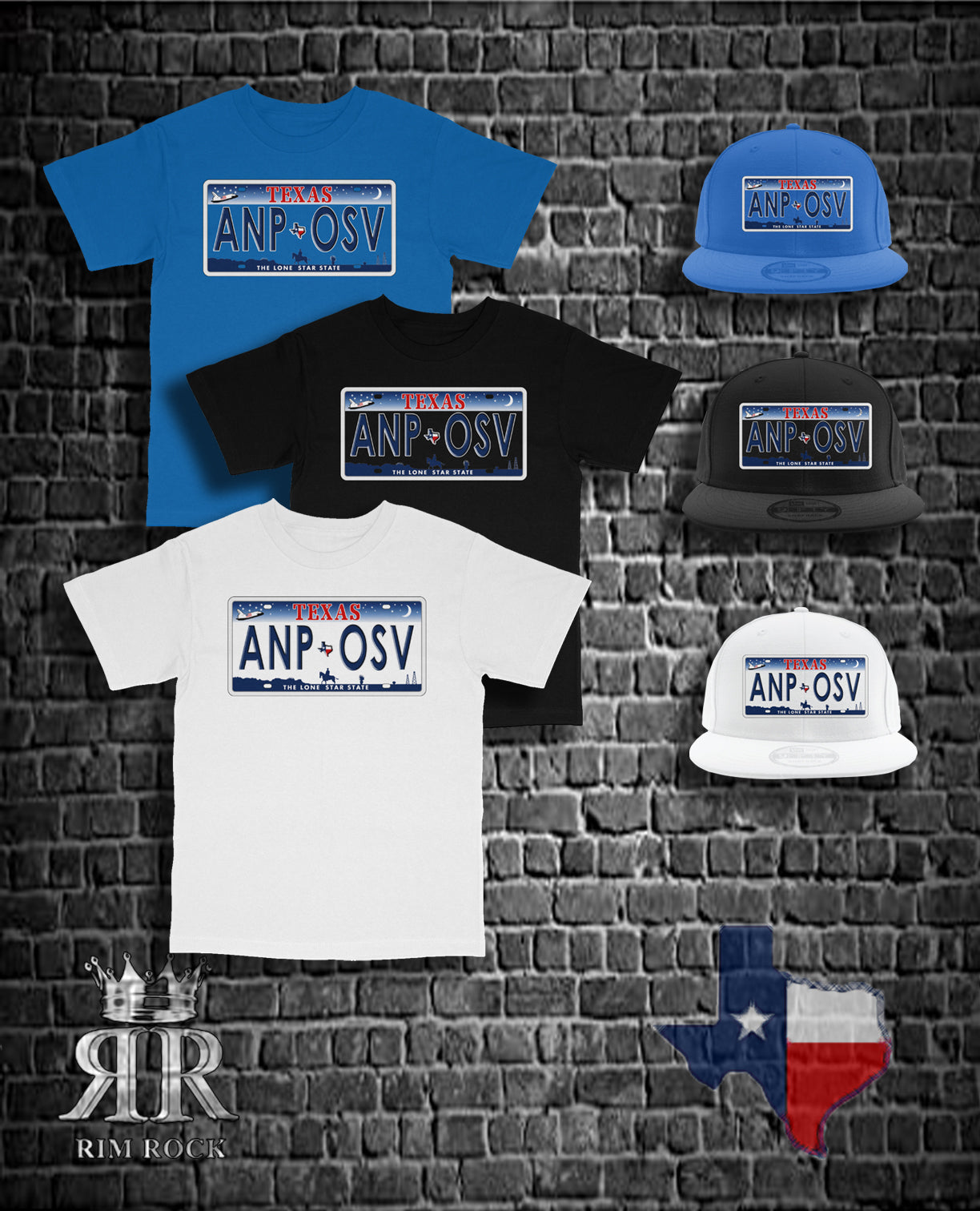 ANPOSV T-shirt and hat combo Set