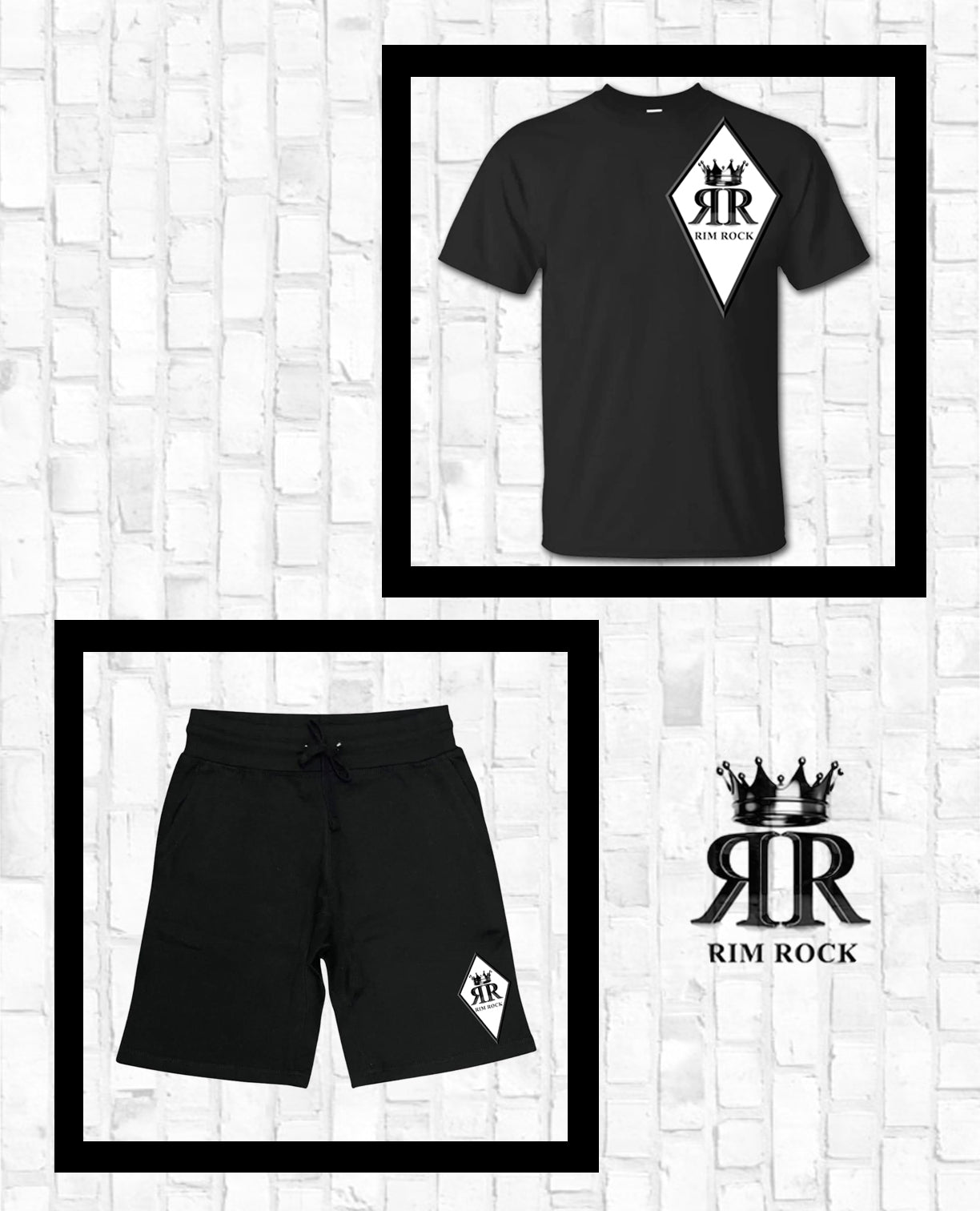 RimRock T-Shirt and Fleece Shorts Combo Set