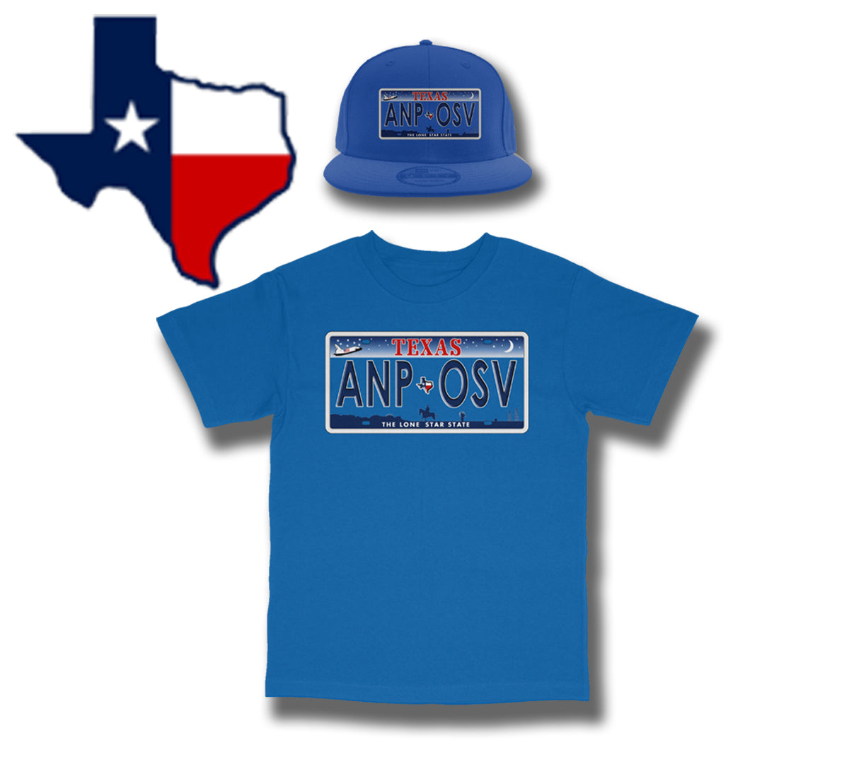 ANPOSV T-shirt and hat combo Set