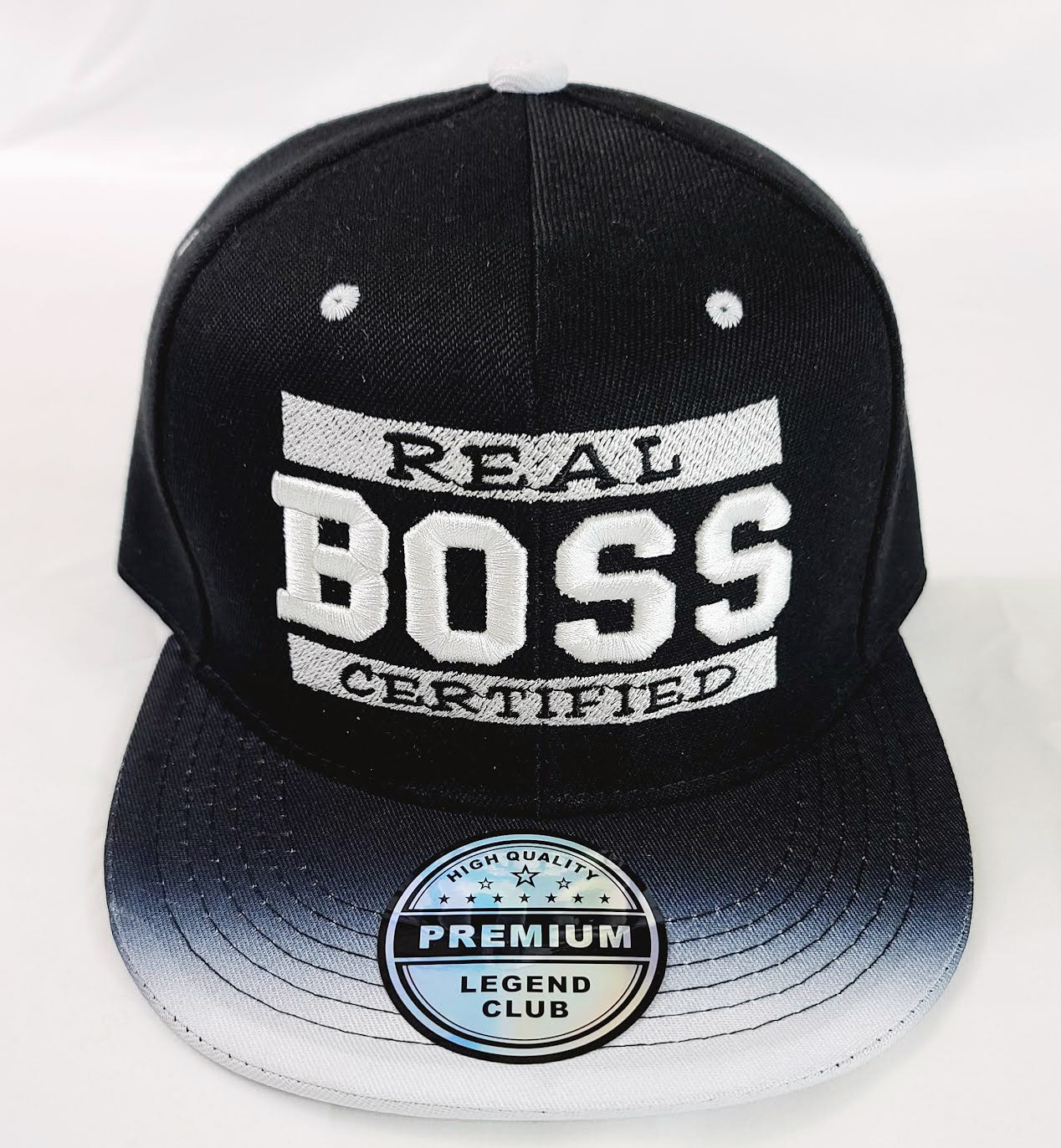 Real Boss Certified Hat and T-shirt Combo Set.