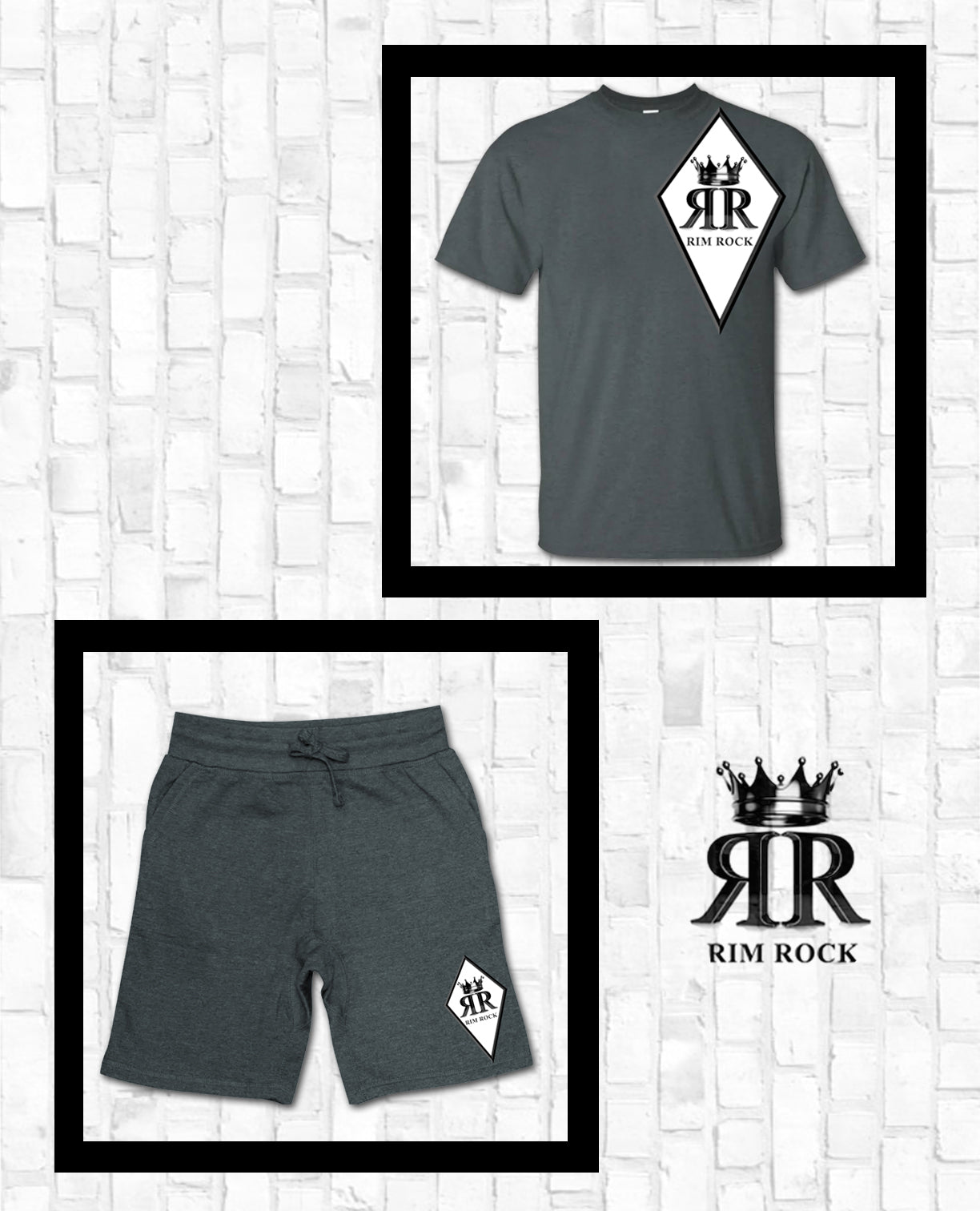 RimRock T-Shirt and Fleece Shorts Combo Set