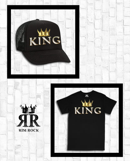 King Crown T Shirt And Hat Combo