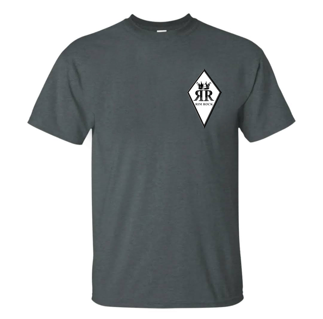 RimRock White Diamond/Black Logo T Shirt